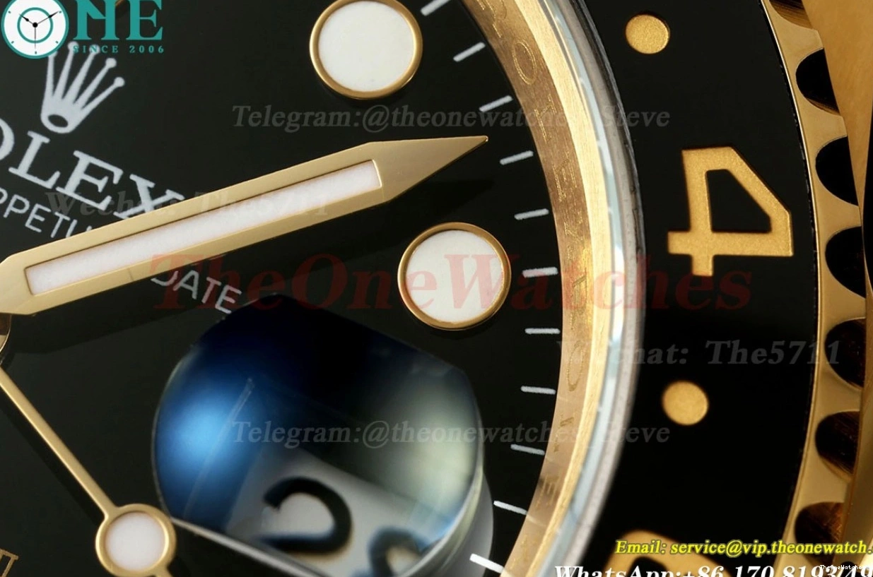 YG Jub SH3285 EWEF Master II Dial YG Black 40mm V2 GMT 126718 0509